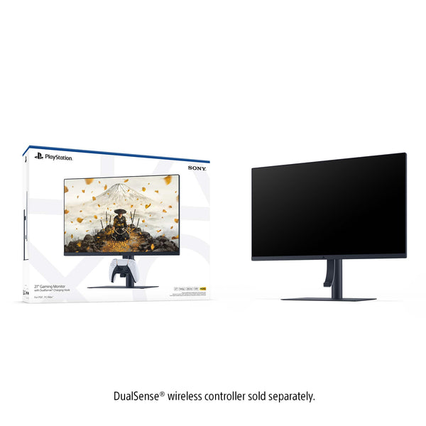Sony Interactive Entertainment - PlayStation 27" Gaming Monitor with DualSense Charging Hook QHD - Black