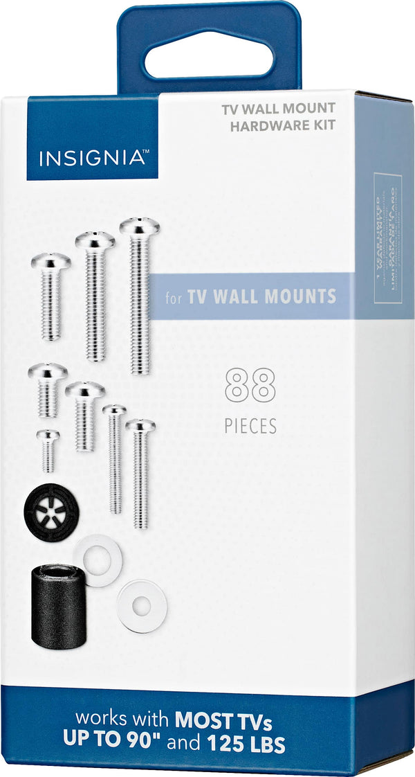 Insignia™ - TV Wall Mount Hardware Kit - Silver
