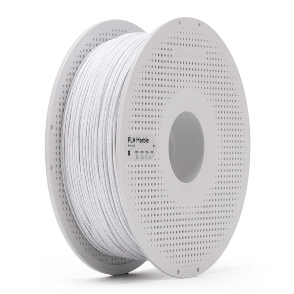 Bambu Lab - 1.75mm PLA Marble Filament - White Marble