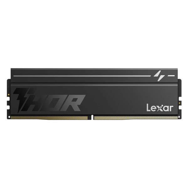 Lexar - THOR Series OC DDR5 RAM, 32GB Kit (2x16GB) 6000 MT/s, C38, Support Intel XMP 3.0 & AMD EXPO, 1.35V - Black
