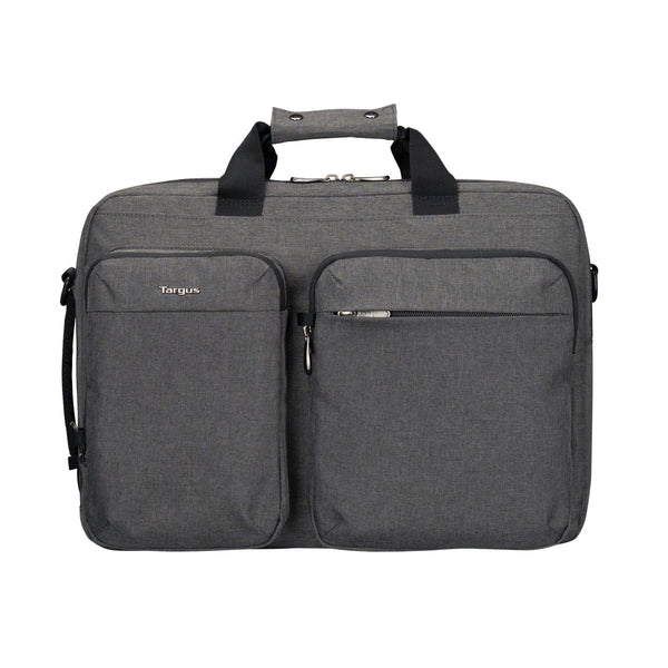 Targus - 15-16” Hybrid Briefcase Backpack - Gray