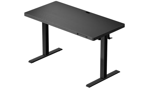 ErgoAV - Adjustable Electric Standing Desk with USB Ports - 48" x 24", ERDS2-01B - Black