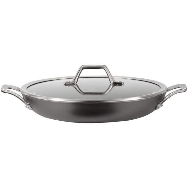 Calphalon - Signature 12" Everyday Pan - Black/Gray/Silver