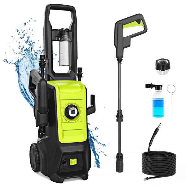 Steelite - 3000 PSI Electric High Pressure Washer 2.5 GPM Portable Power Washer - Green