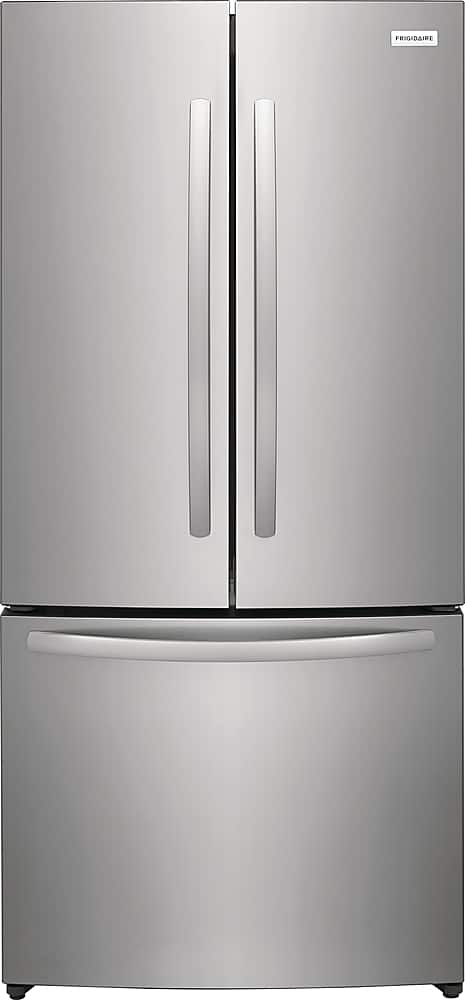 Frigidaire - 32 in. Wide 17.6 Cu. Ft. Counter-Depth French Door Refrigerator - Fingerprint-Resistant Stainless Steel Look