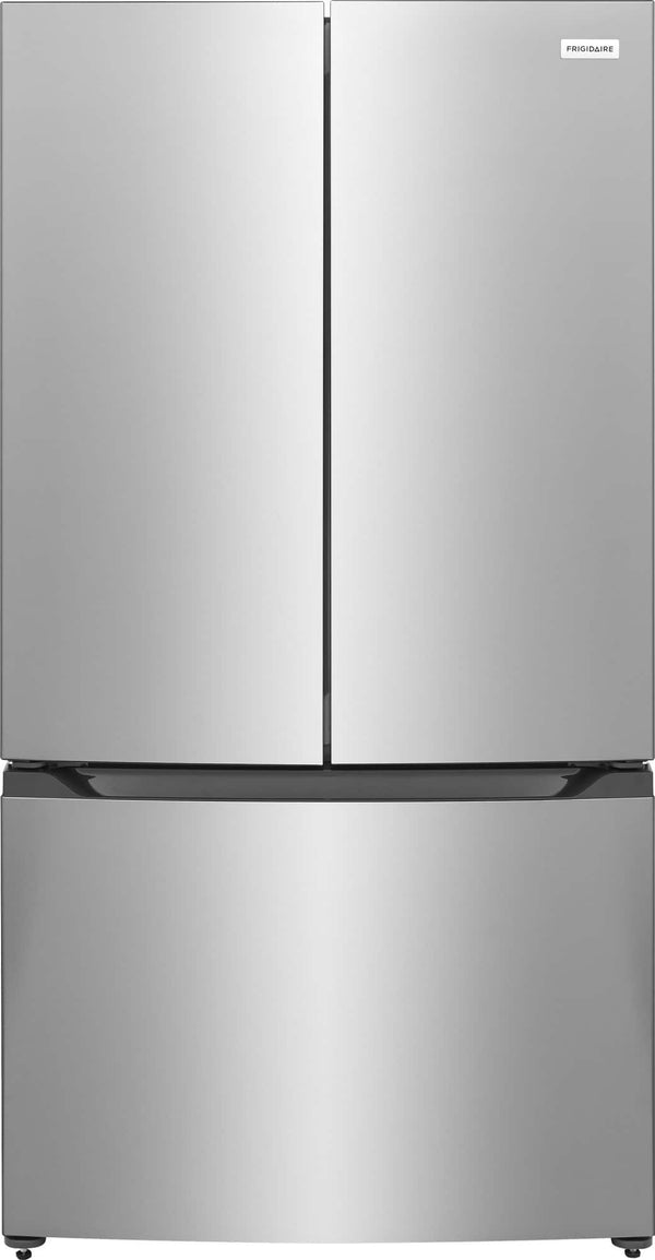 Frigidaire - 35 in. Wide 20 Cu. Ft. Counter Depth French Door Refrigerator with Internal Water Dispenser - Fingerprint-Resistant Stainless Steel Look