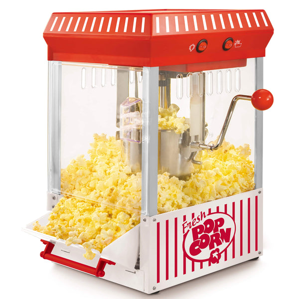 Nostalgia - 2.5-Ounce Kettle Popcorn Maker - Red