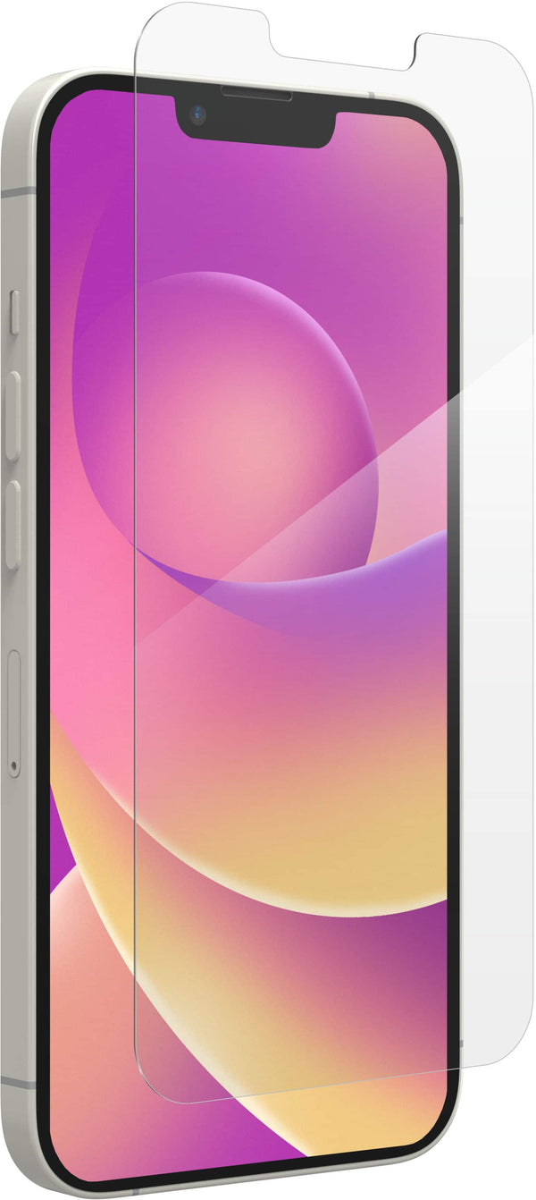 ZAGG - Glass+ Defense Screen Protector for Apple iPhone 17e, 16e, 14, 13 Pro, 13 - Clear