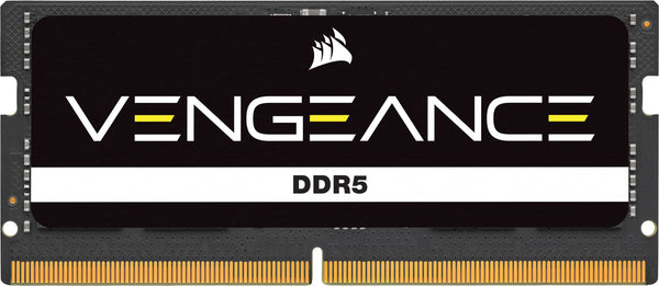CORSAIR - VENGEANCE 16GB (1x16GB) DDR5 5600MHz C48 SODIMM Laptop Memory - Black