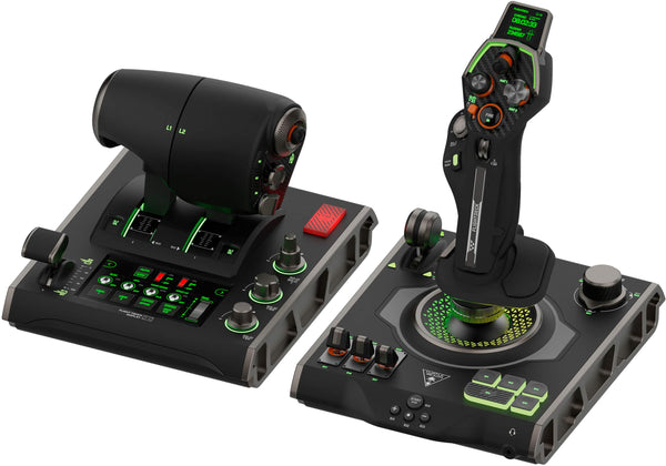 Turtle Beach - VelocityOne Flightdeck Universal HOTAS Simulation System Joystick & Throttle for Windows 10 & 11 PCs - Black