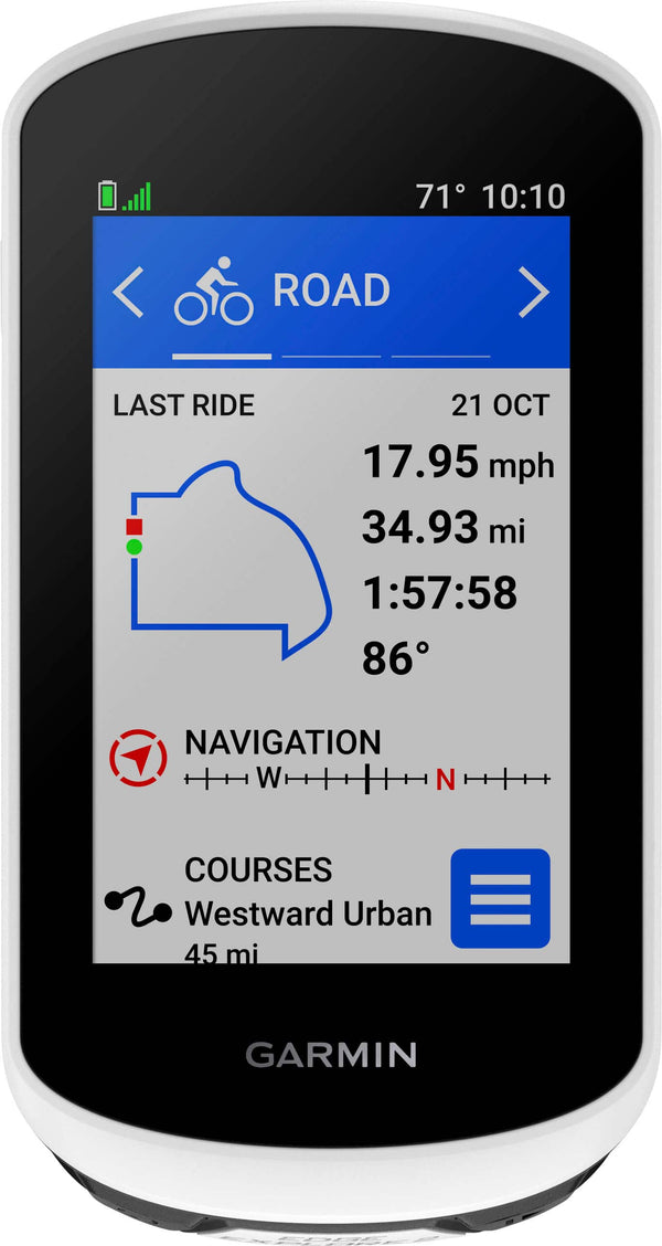 Garmin - Edge Explore 2 3" Bike GPS with Built-In Bluetooth - Black