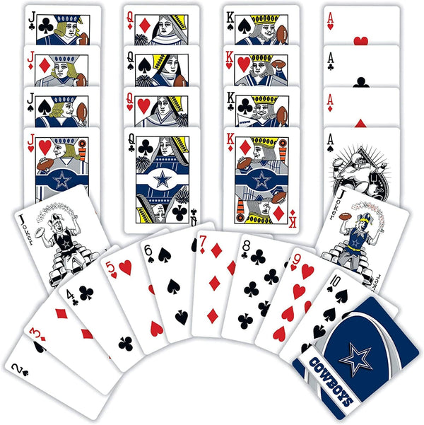 MasterPieces - Dallas Cowboys NFL Playing Cards - Blue