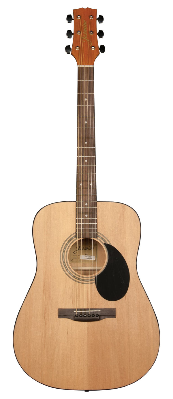 Jasmine - S35 Dreadnought Acoustic Guitar Strings 6, Rosewood Fingerboard, Advanced X Bracing – Full-Size Guitar for - Natural