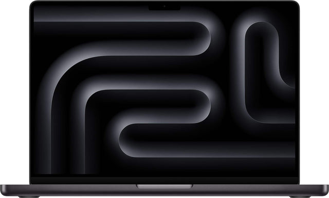 Front. Apple - MacBook Pro 14-inch Laptop - M5 Pro chip with 15-core CPU and 16-core GPU - 24GB Memory - 1TB SSD - Space Black.