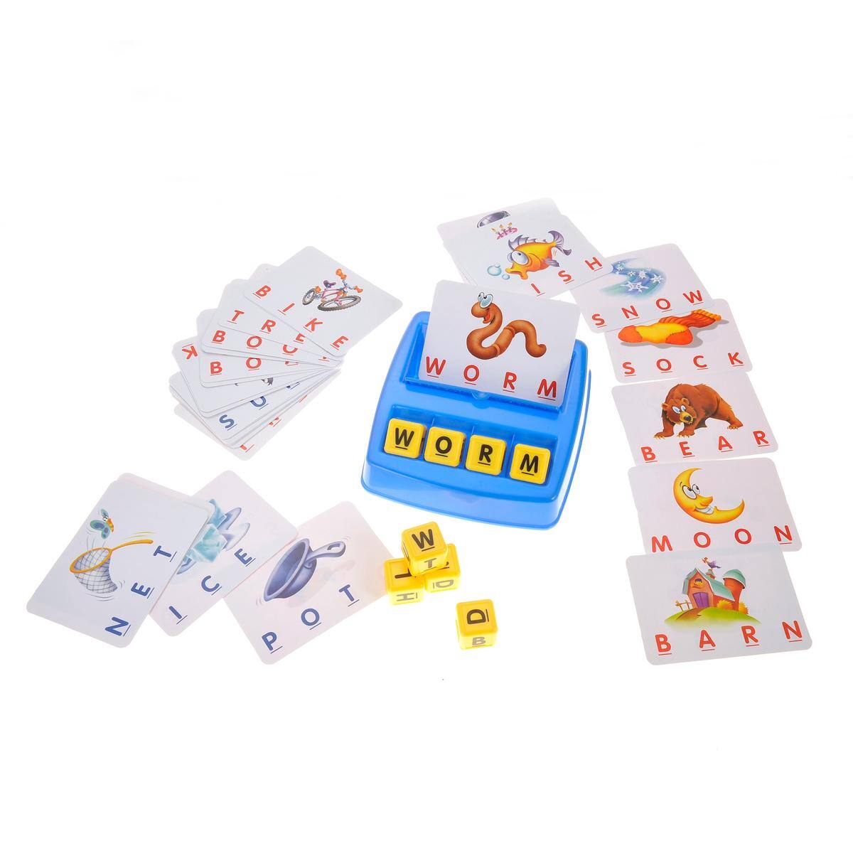 JuzToys - Matching Letter Game, Edicational Toy For 3-8 Years Old, Educational Toys - Multicolored