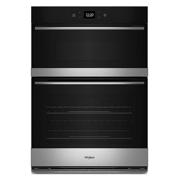 Whirlpool - 30 inch Smart Built-In Electric Combination Wall Oven with Air Fry - Stainless Steel