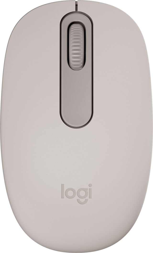 Front. Logitech - M196 Lightweight Bluetooth Wireless Optical Mouse Compact 3-Button Ambidextrous Mouse with Smooth Tracking - Sand.