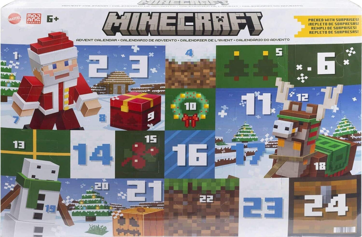 Minecraft 3.25'' Advent Calendar - COLLECTIBLES - Mattel