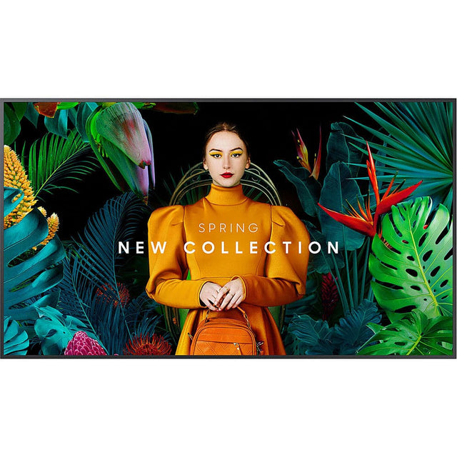 Angle. Samsung - Samsung 65-inch Commercial 4K UHD Display, 500 NIT.