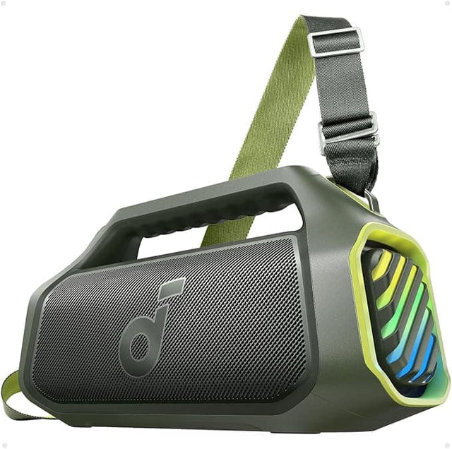 Front. Soundcore - Soundcore Boom 2 Plus Portable Speaker By Anker - Green.