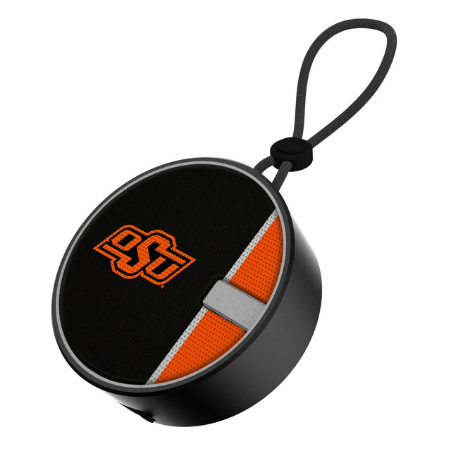 Front. Keyscaper - Oklahoma State Cowboys Logo Waterproof Bluetooth Speaker - Multicolor.