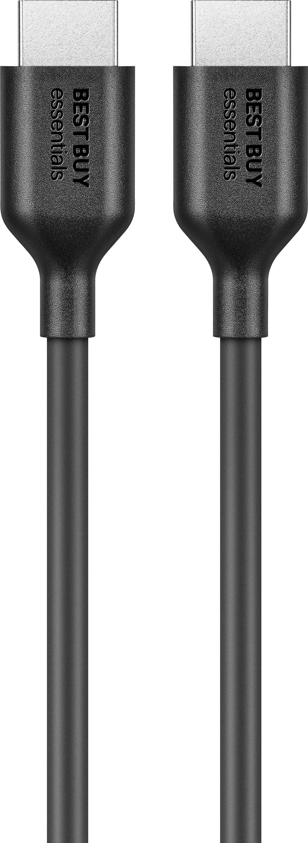 Best Buy essentials™ - 6' 8K Ultra High Speed HDMI 2.1 Certified Cable - Black