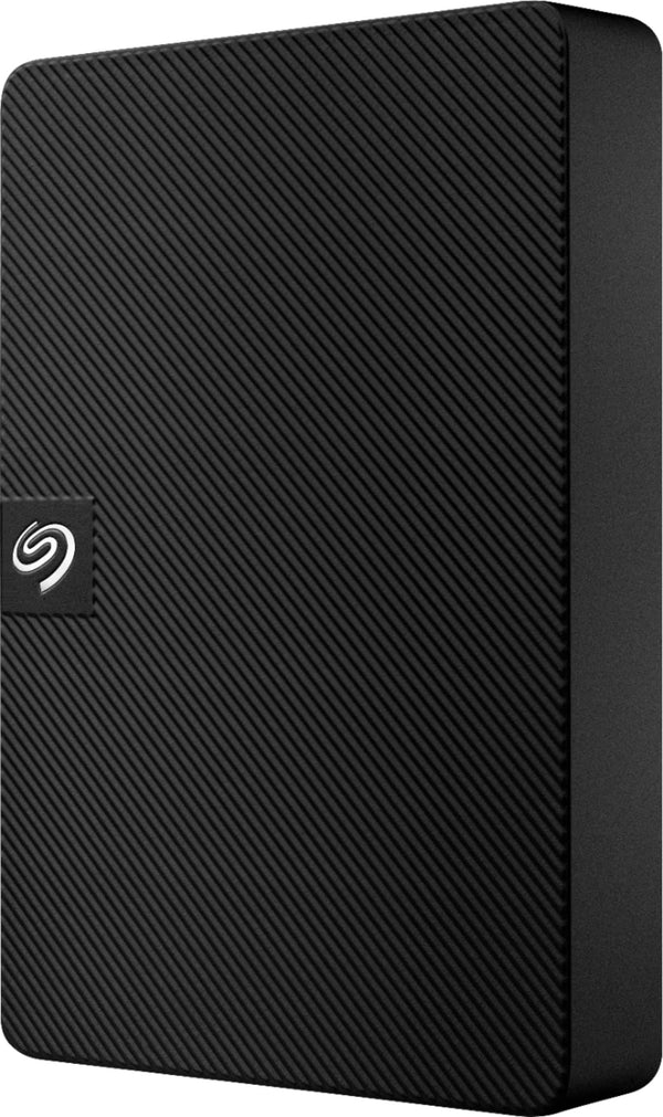 Seagate - Expansion 5TB External USB 3.0 Portable Hard Drive with Rescue Data Recovery Services - Black