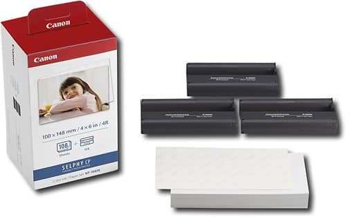 Canon - KP-108IN Ink Cartridge + Paper - Multicolor