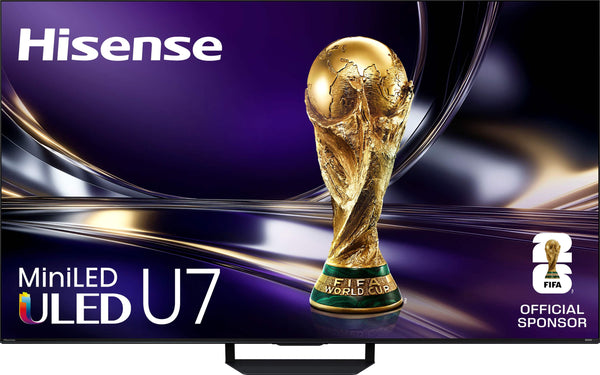 Hisense - 85" Class U7 MiniLED QLED UHD 4K HDR Glare-Free Smart Google TV with Gemini (2026)