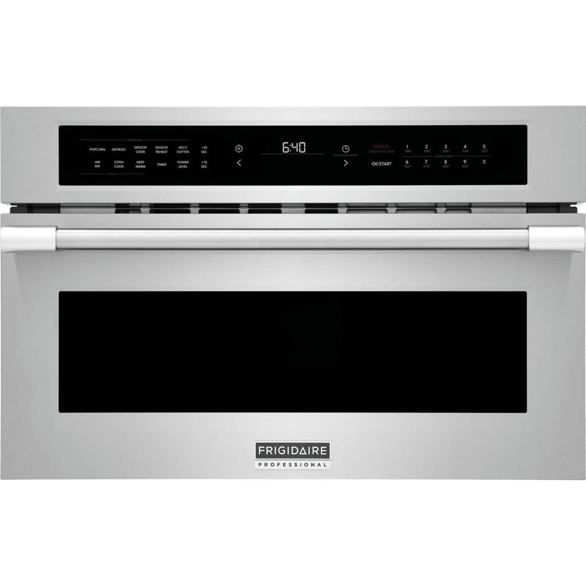 Frigidaire - 30" Built-In Convection Microwave Oven with Air Fry - Stainless Steel