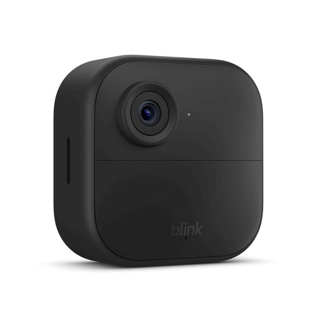 Front. Blink - Add On Outdoor 4 Wireless 1080p Security Camera with Up to Two-year Battery Life (Sync Module Required) - Black.