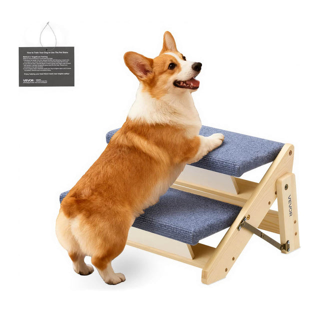 - - - - Lo - - - - Sats nu  nou frumin - : - - - - - - - - . I : ... I : - : 3 I - - - - . - - - I .  :  - - - - - - -  VE VEVOR VEVOR

---

How to Train Your Dog to Use the Pet Stairs

Training your dog to use the Pet Stairs is easy! Follow these simple steps:

1. Place the Pet Stairs in a location where your dog is most likely to use them.
2. Encourage your dog to climb the stairs by using treats and praise.
3. Once your dog is comfortable with the stairs, start to use them as a way to get your dog up and