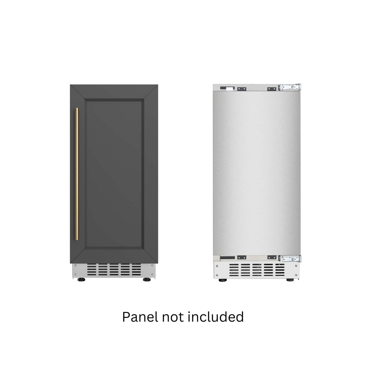 Koolmore - Reserve 15 in. Residential Panel Ready Ice Maker 57 lbs/24hr in Stainless-Steel (KM-BIM57-PR) - Stainless Steel