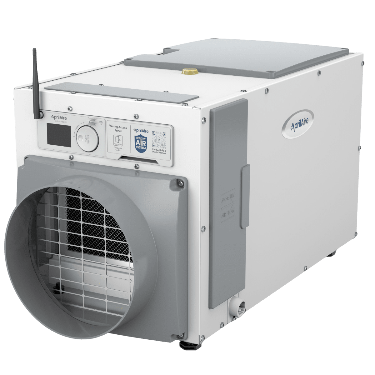 AprilAire - E080 80 Pint Energy Star Dehumidifier - Plug / With Wi-Fi