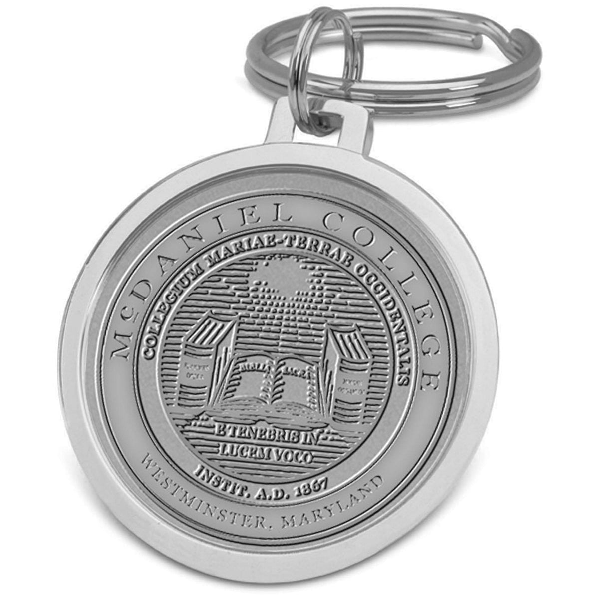 Jardine - McDaniel Green Terror Split-Wire Key Ring - Silver