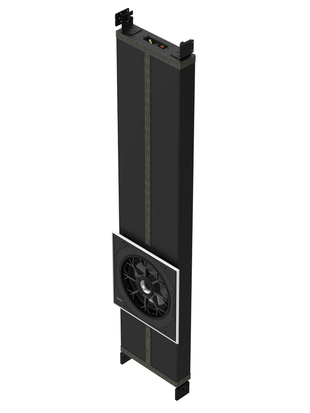 Front. Bowers & Wilkins - Backbox for ISW-8 Subwoofer, Vibration and  Distortion-Free Bass Response - Black.
