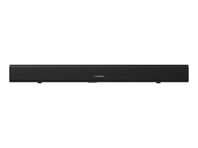 Front. Furrion - 70W Aurora 2.1 Outdoor Soundbar w/ Built-in Subwoofer and HDMI-ARC - Black.