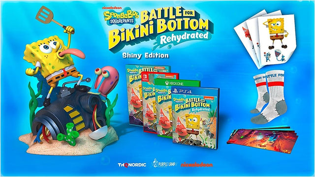 Front. Purple Lamp Studios - SpongeBob SquarePants: Battle for Bikini Bottom - Rehydrated.