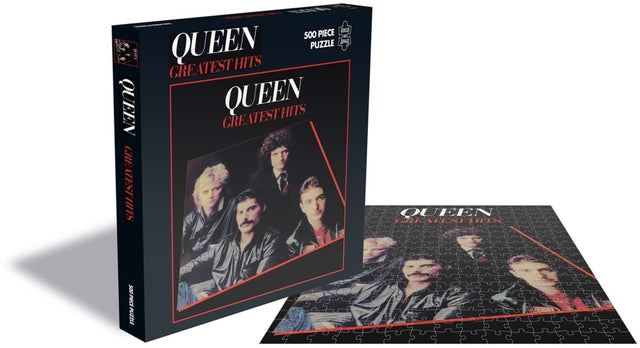 500 PIECE PUZZLE  
QUEEN  
GREATEST HITS  
QUEEN  
GREATEST HITS