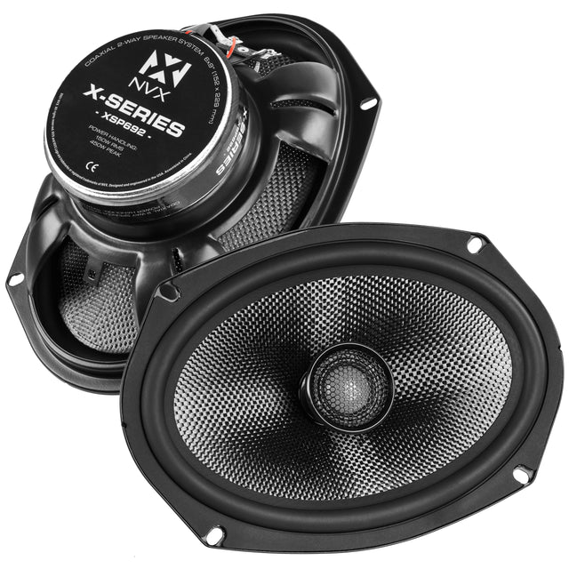 2-WAY SPEAKER COAXIAL SYSTEM  
NXI -5 I (152 NVX - 58 5 X-SERIES  
POWER DOW XSP692  
X-SERIES  
WOO HANDLING: 150W RMS  
PEAK: 300W  
CE  
RAsntn  
ma  
Rpanc  
PA S d.  
HR