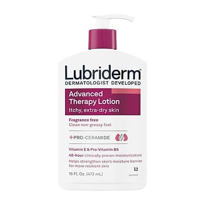 Lubriderm - Advanced Therapy Lotion, 16 fl. oz - White