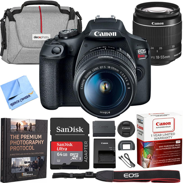 Canon decophoto. 24 55 18-55mm 35 EOS I Canon T7 18-55mm WAGE FS EF-S 18-55mm LENS ZOOM 1:3.5-5.6 CANON IS II BEACH CAMERA 58mm Cation AUTHORIZED DEALER BERCH CAMERA Canon Camon Canon AUTHORIZED DEALER THE SanDisk Canon DEALER HORIZED LIMITED PREMIUM THE PREMIUM 1 YEAR WARRANTY PHOTOGRAPHY SanDisk Canon FROM WHY PURCHASE DEALER? ONE PHOTOGRAPHY PROTOCOL Ultra AN AUTHORIZED ADAPTER Ensures product 5 genuine IN HIGH-END OPERATIONS Conon support services A MASTERCLASS 64GB micro Access D specialsed and repair 