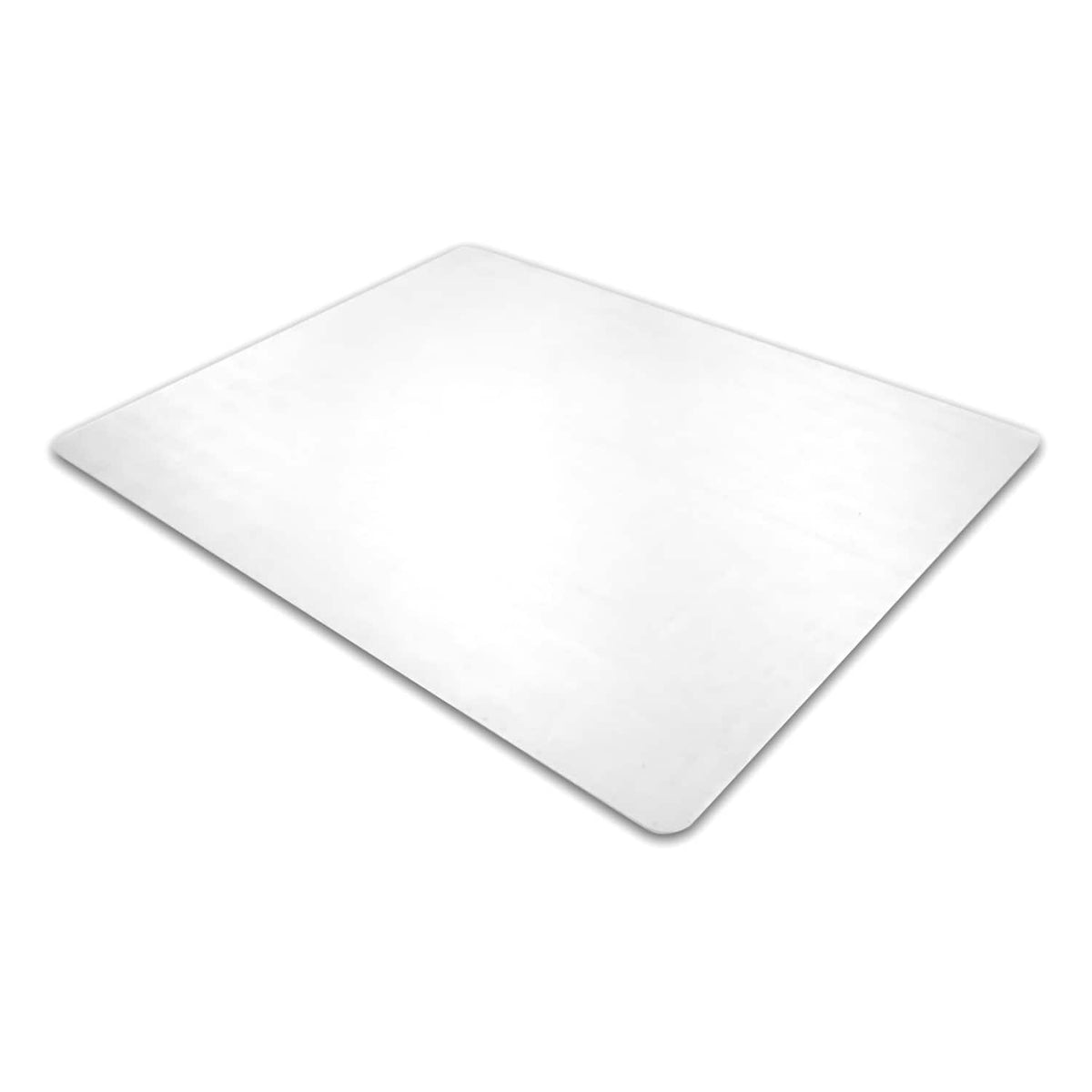 Floortex - Valuemat Plus Polycarbonate Rectangular Chair Mat for Low Pile Carpets - 36" x 48" - Clear