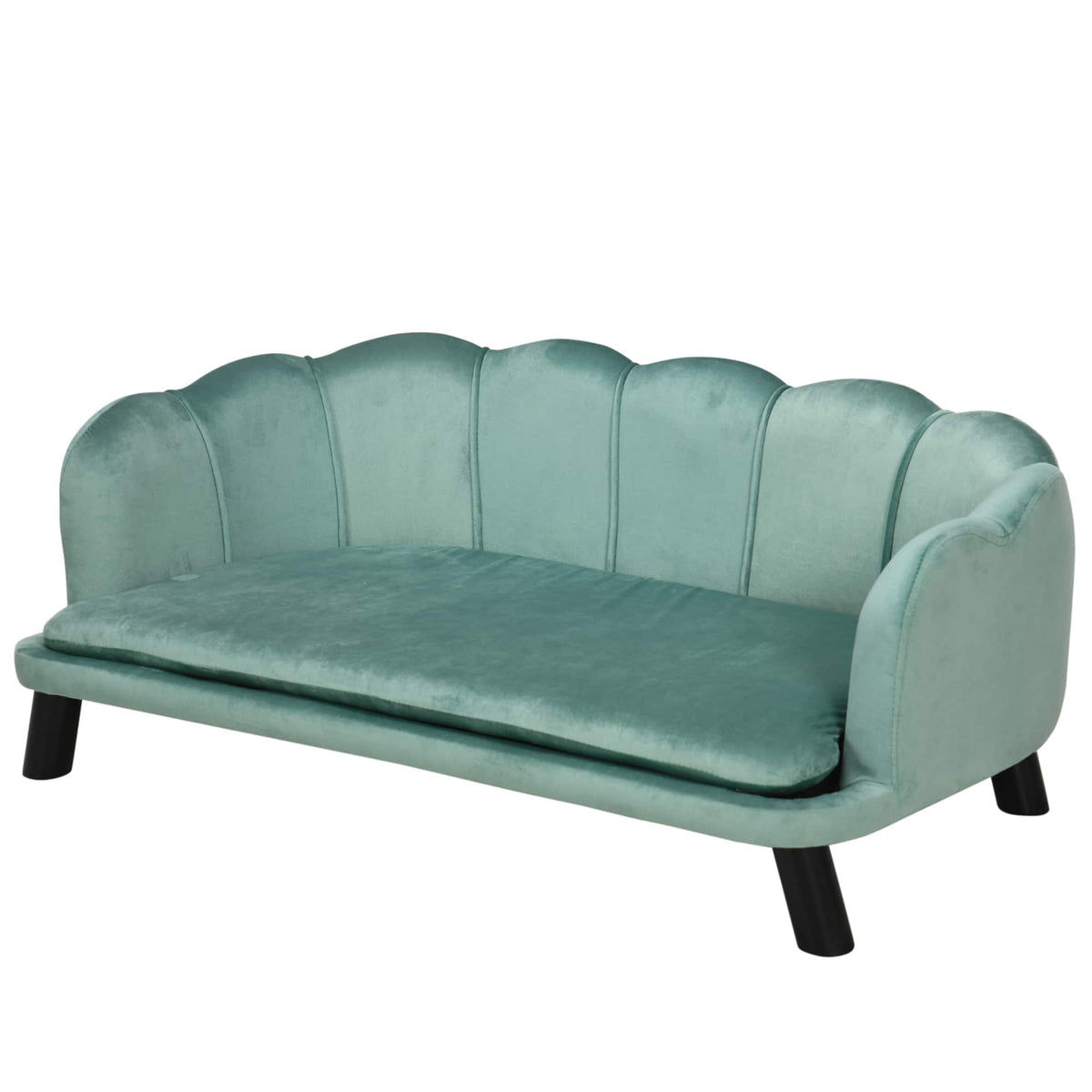 Pawhut - Design Pet Sofa for Medium and Large Sized Dogs - Green