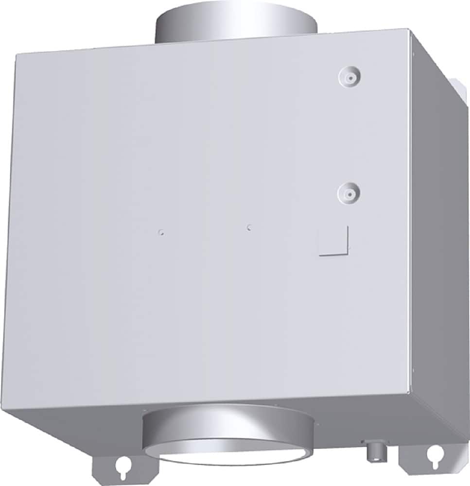 600 CFM Inline Blower for Bosch Downdraft Vents - Silver