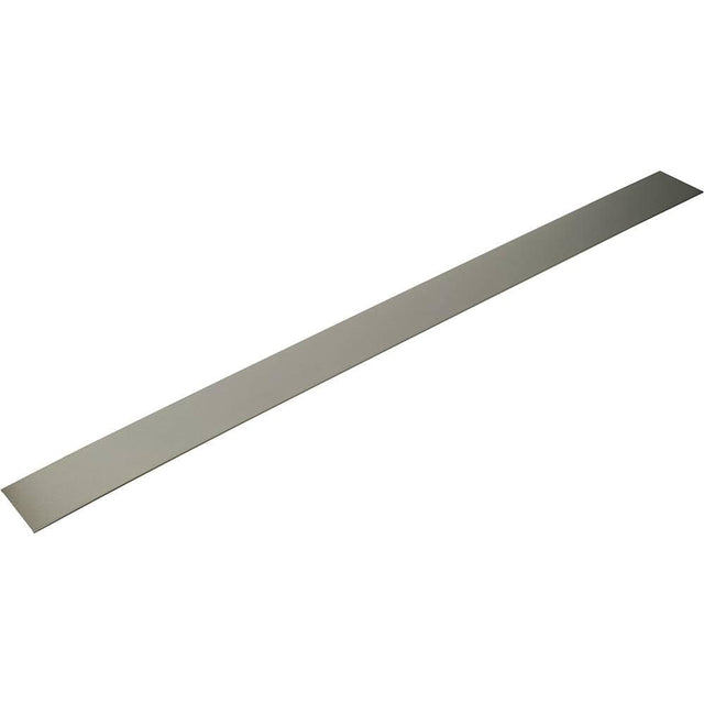 Front. Monogram - 54" Toe Kick Panel for Select Monogram Column Refrigerators and Freezers - Stainless Steel.