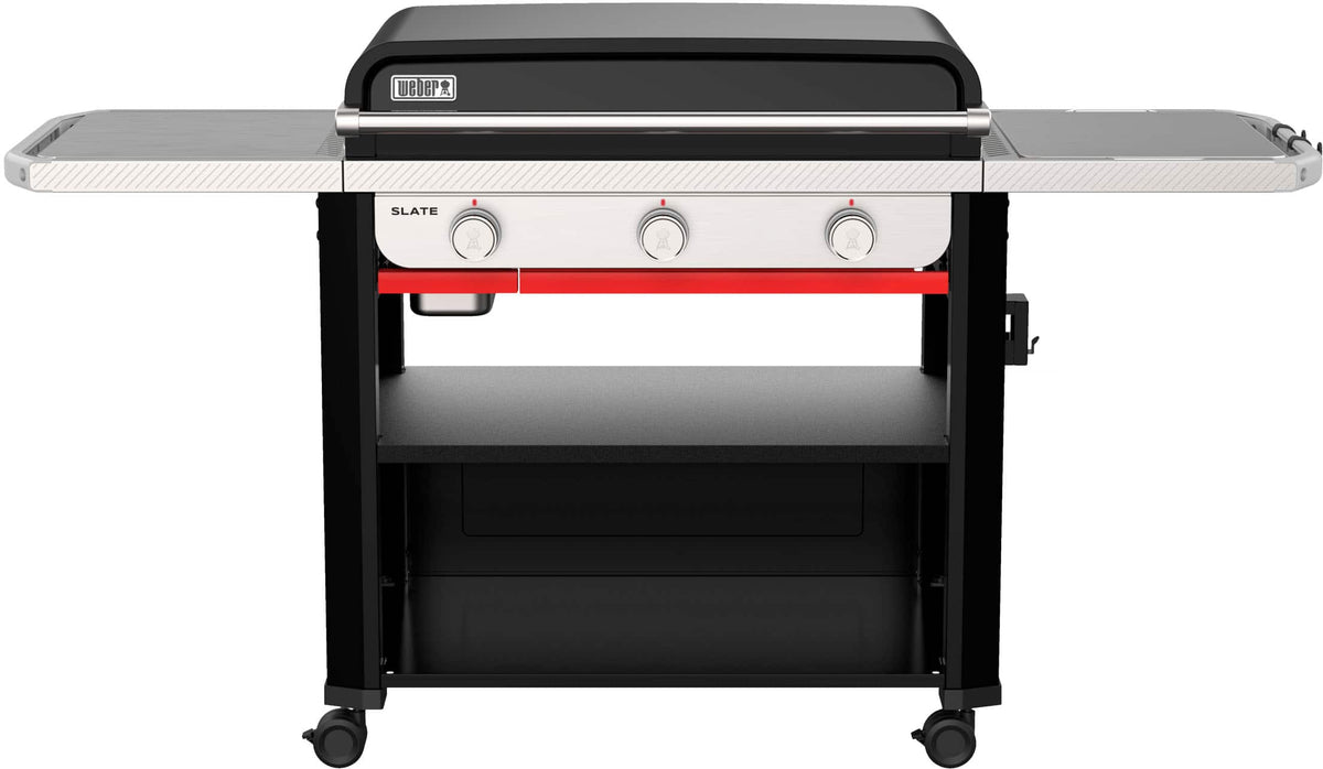 Weber - Slate 30" Rust-Resistant Griddle - Black