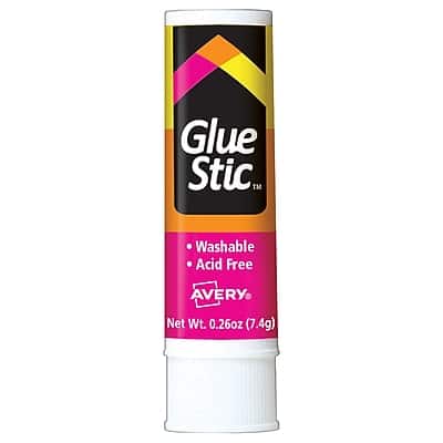 Avery - GlueStic Glue Sticks, 0.26 oz.