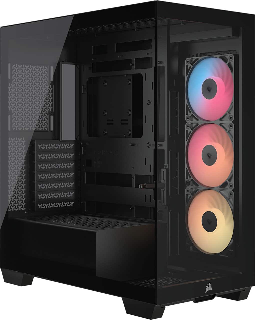CORSAIR - 3500X RS-R ARGB ATX Mid-Tower PC Case - Black