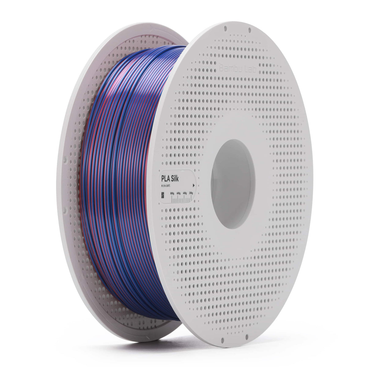 Bambu Lab - 1.75mm PLA Silk Dual Color Filament - Midnight Blaze
